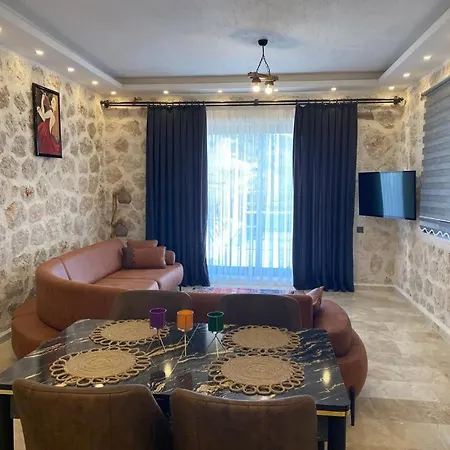 Villa Merkezde Oezel Havuzlu Tas *