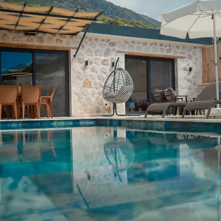 Villa Merkezde Oezel Havuzlu Tas